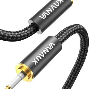 VANAUX Toslink to Mini Toslink Optical Audio Cable 24K Gold-...