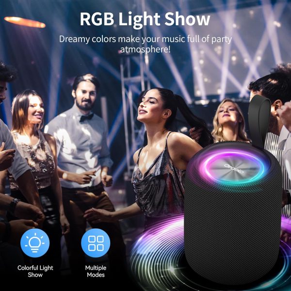 Oraolo Bluetooth Speaker, Portable Bluetooth Speakers with I... - Image 4
