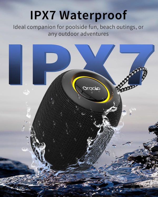 Oraolo Bluetooth Speaker, IPX7 Waterproof Portable Bluetooth... - Image 3