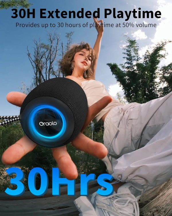 Oraolo Bluetooth Speaker, IPX7 Waterproof Portable Bluetooth... - Image 5