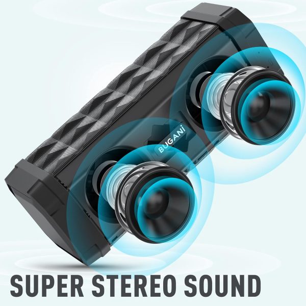 Bluetooth Speaker M99 Black Speaker Bluetooth Wireless, Loud... - Image 3