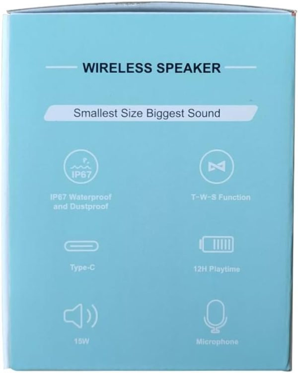 Deeyaple Portable Bluetooth Speaker, IP67 Waterproof Mini Bl... - Image 12