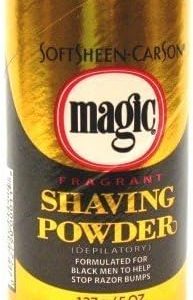 Magic Gold Shaving Powder 4.5 oz. Fragrant (3-Pack) with Fre...