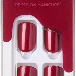 Kiss Impress Press-On-Manicure Nails 30 Count Red Velvet