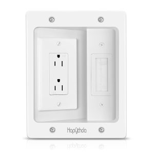 HAPYTHDA in Wall Cable Management Kit for TV, Recessed Outle...