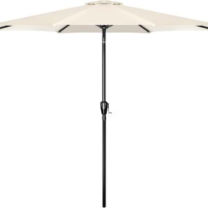 Simple Deluxe 9ft Patio Umbrella Outdoor Table Market Yard U...