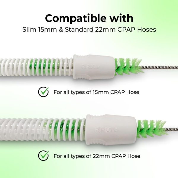 PURDOUX Purslim 6ft CPAP Hose Brush, CPAP Cleaner for Standa... - Image 3