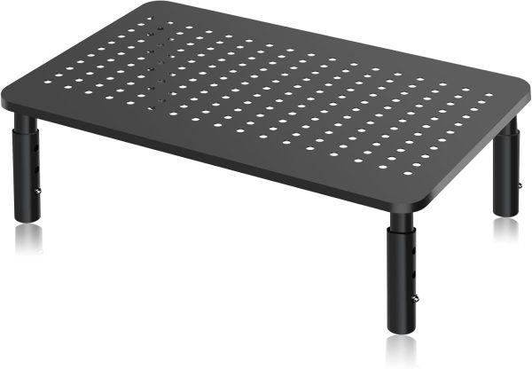 Bracwiser Monitor Stand Riser, Metal Computer Stand, 3 Heigh...