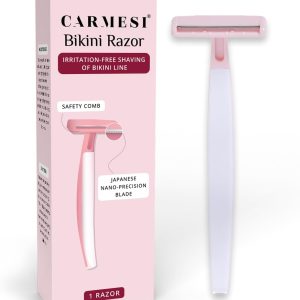 Carmesi Bikini Razor for Women | No Cuts, No Bumps Hair Remo...