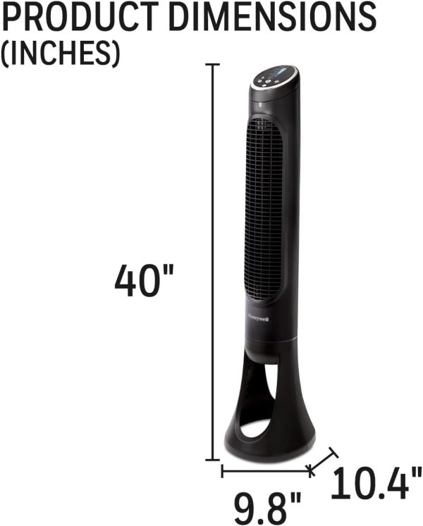 Honeywell HYF290BCM1 QuietSet® 8 Whole Room 40” Tall Tower F... - Image 2
