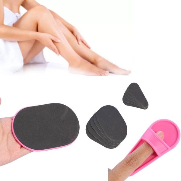 Manually Body Depilation Pad, Portable Smooth Legs Skin Sand... - Image 3