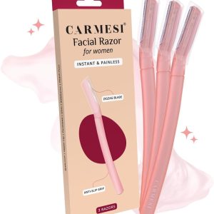 Carmesi Facial Razor for Women | Painless & Precision Face H...