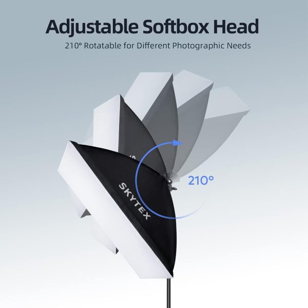Softbox Lighting Kit, skytex Continuous Photography Lighting... - Image 6