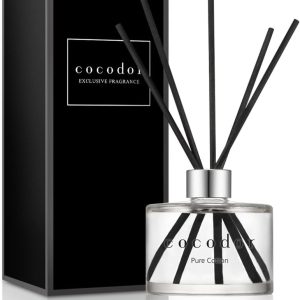 COCODOR Reed Diffuser Set/Pure Cotton / 200ml /1 Pack/Home F...