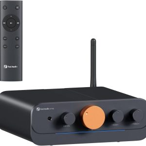 Fosi Audio HT4S Bluetooth Amplifier for Outdoor Speakers, 4 ...