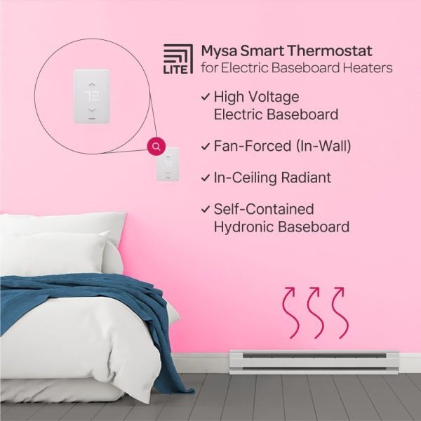 Mysa Smart Thermostat LITE for Electric Baseboard Heaters | ... - Image 6