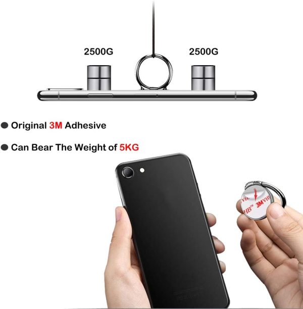 Pikabo Cell Phone Ring Holder Stand, Cell Phone Grip Holder,... - Image 5