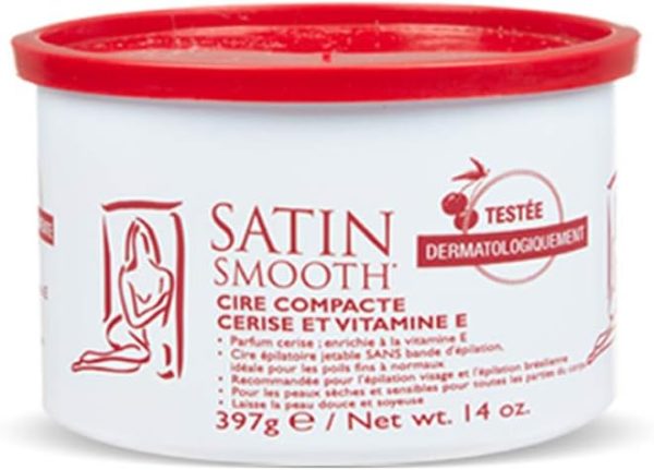 SATIN SMOOTH 14oz Luxury depilatory Waxes for Full Body & Fa...