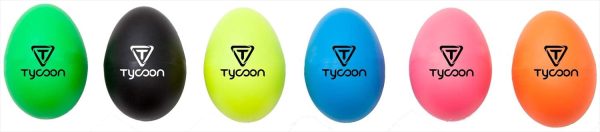 Tycoon Percussion Plastic Egg Shakers - Green - TE-G - Image 2