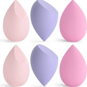 Korintin 6 Pcs Makeup Sponges Foundation Blending Beauty Spo...