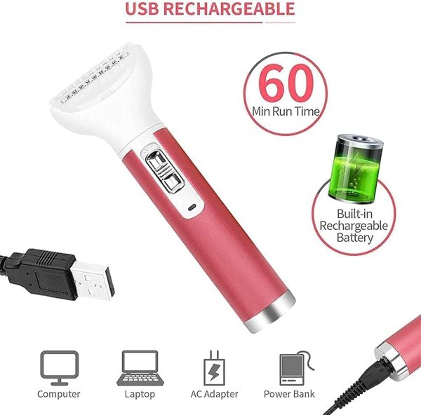 Electric Razor for Women,5 in 1 Womens Shaver Electric Bikin... - Image 8