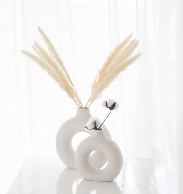 CEMABT Vases for Pampas Grass,Creative Vase Modern Home Deco... - Image 7