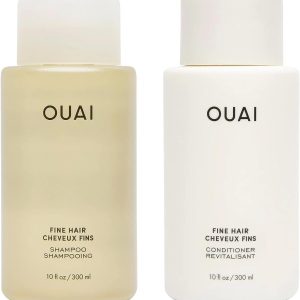 OUAI Fine Shampoo + Conditioner Set - Bring Fine Hair to the...
