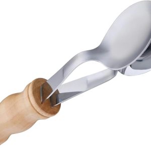 QOOWFEANIG Folk Percussion Instrument Musical Spoons Traditi...