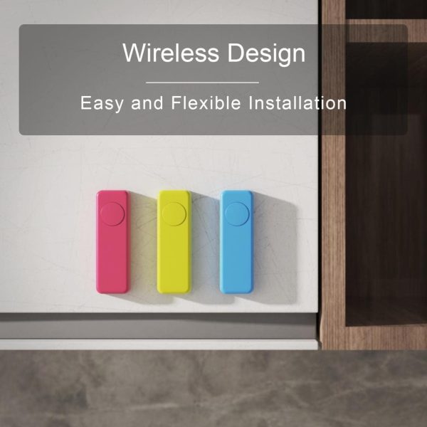 THIRDREALITY ZigBee Smart Button 3 Pack, Red Blue Yellow, 3-... - Image 2