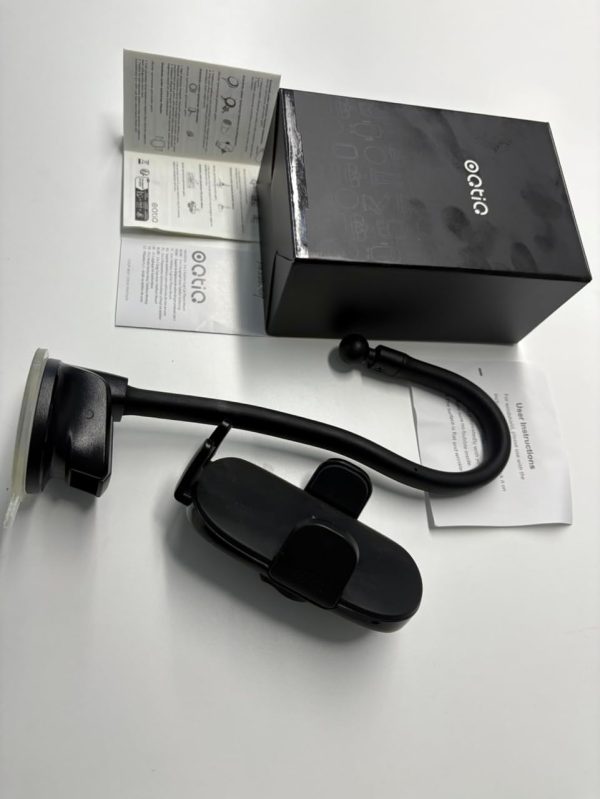 OQTIQ 13" Gooseneck Car Phone Mount – Windshield & Dashboard... - Image 9