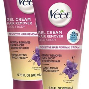Veet Gel Cream Sensitive Formula Hair Remover With Aloe Vera...