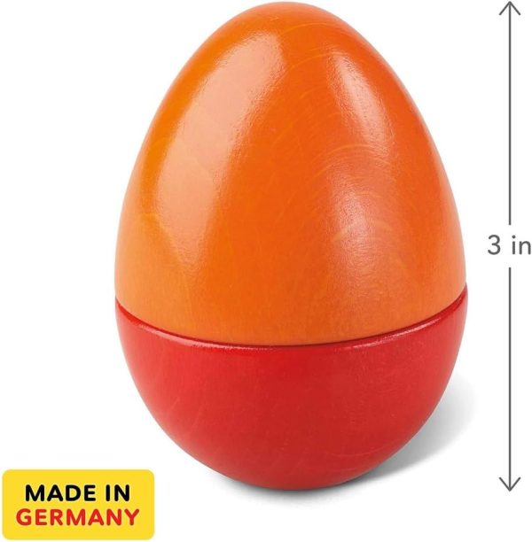 HABA Musical Eggs - 5 Wooden Eggs with Acoustic Sounds, Made... - Image 4