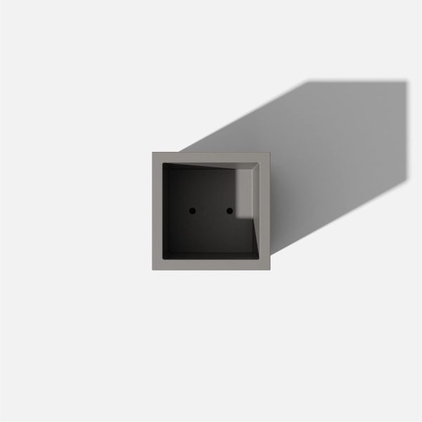 Veradek Block Series Short Indoor/Outdoor Pedestal Planter, ... - Image 8