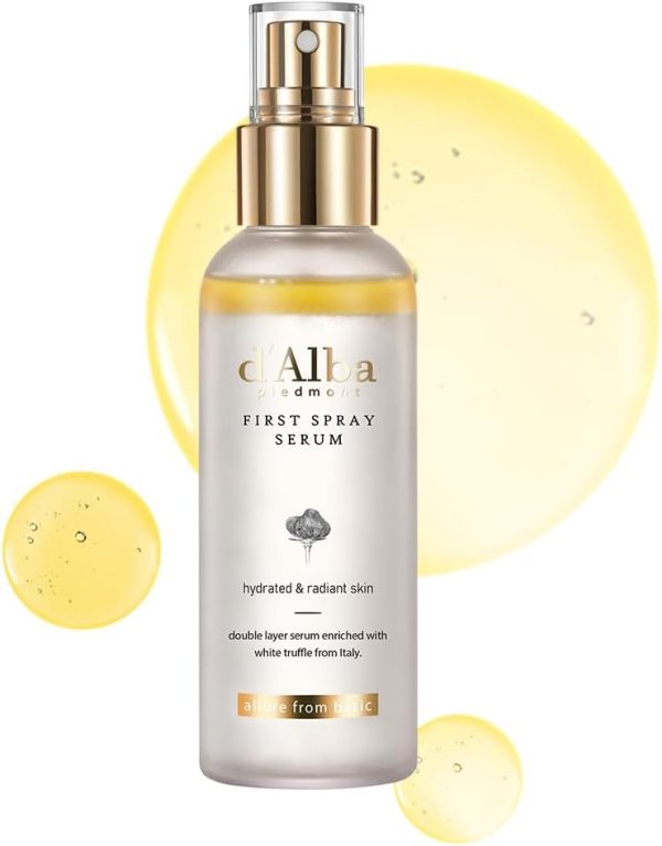 d'alba Piedmont Italian White Truffle First Spray Serum, Veg...