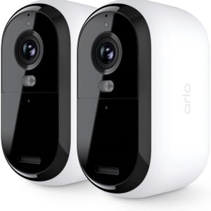 Arlo Essential Security Camera 2K | Outdoor - Indoor | 2nd G...
