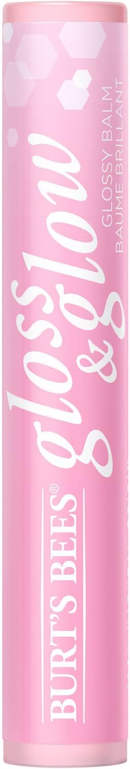 Burt’s Bees Gloss and Glow Glossy Tinted Lip Balm, 100% Natu…