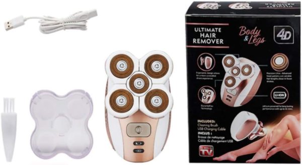 Women Waterproof Painless Hair Remover Electric Cordless Sha... - Image 5