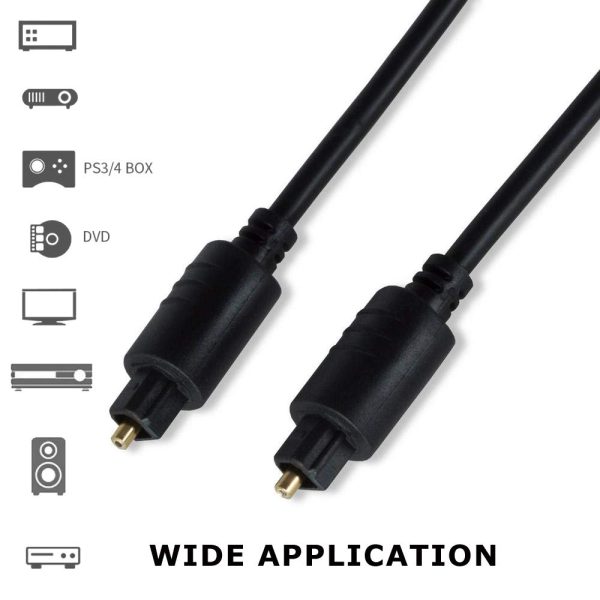KUNOVA (TM) 6FT Digital Optical Audio Cable Toslink Cable Fi... - Image 4