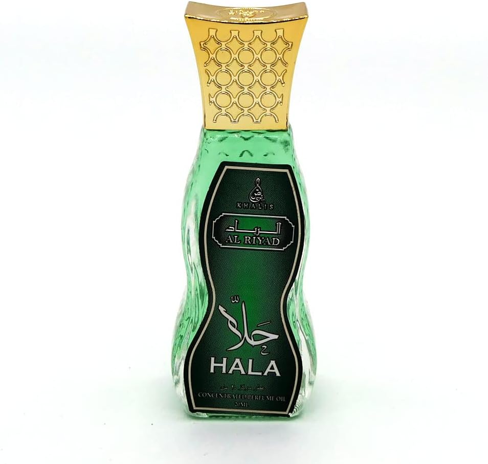 HALA 20 mL Unisex Roll-On Attar | Premium Perfume Oil | Alco…