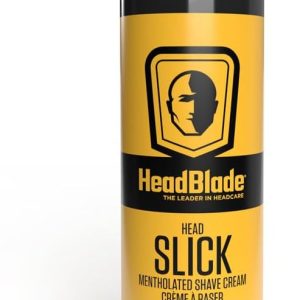 HeadBlade HeadSlick Shave Cream 8 oz for Smooth Headshaving ...