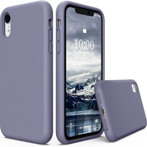 SURPHY for iPhone XR Case, Liquid Silicone Phone Case with M...
