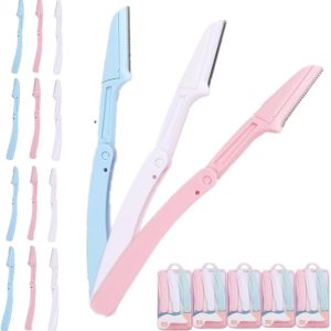 Dermaplane Razor for Women Face - 15pcs Facial Hair Remover ...