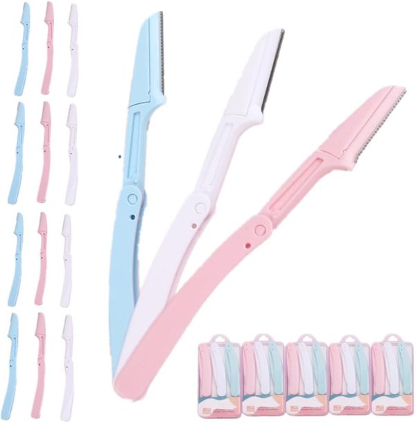 Dermaplane Razor for Women Face - 15pcs Facial Hair Remover ...