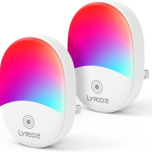 Color Changing Night Light-LYRIDZ RGB Night Light for Kids L...