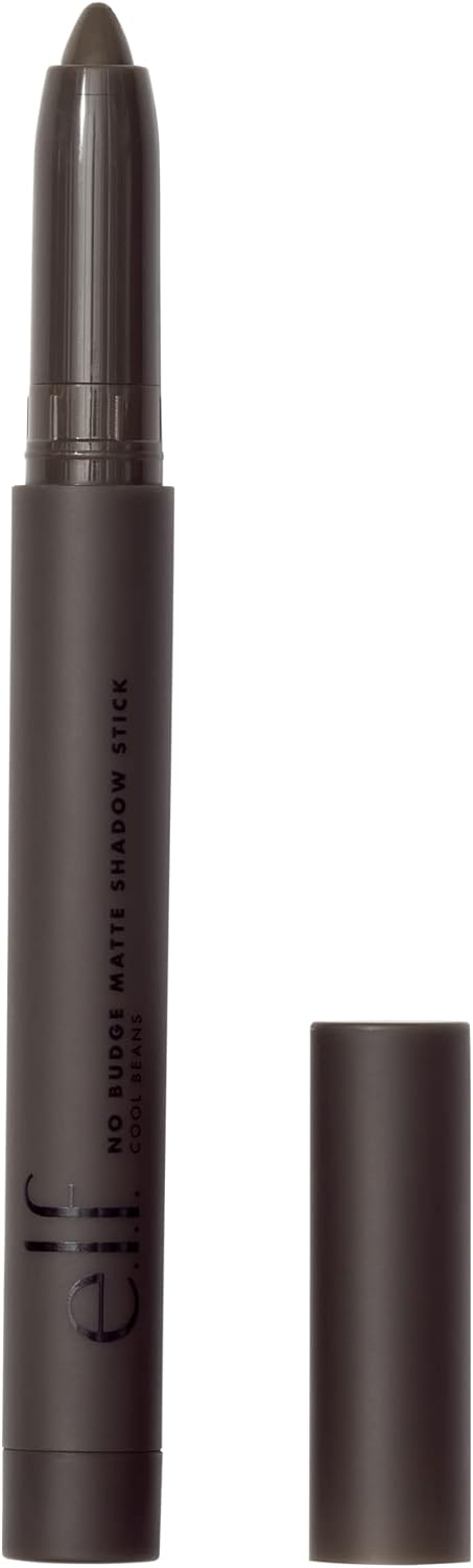 e.l.f. No Budge Matte Shadow Stick, Creamy Eyeshadow Stick F…