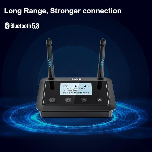 1Mii B03+ Bluetooth Transmitter Receiver for TV Home Stereo,... - Image 7