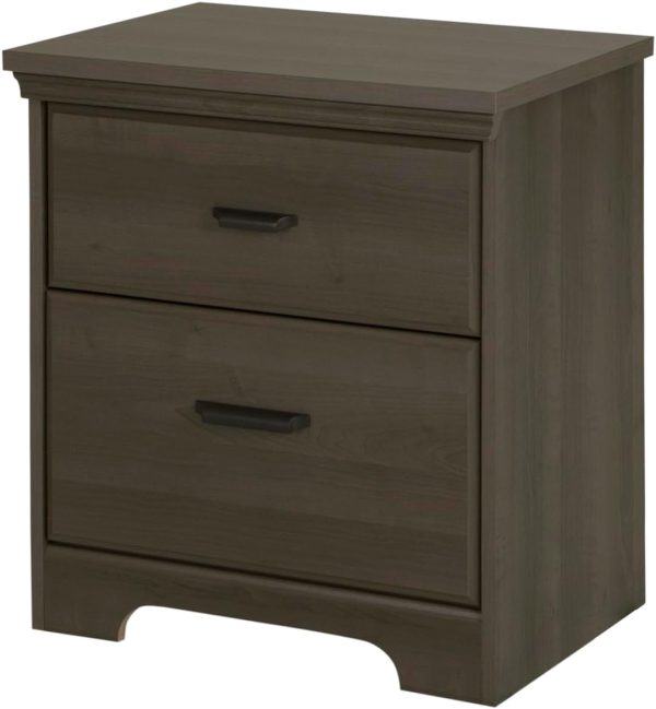 South Shore Furniture Versa 2-Door Armoire with Drawers, Gra... - Image 8