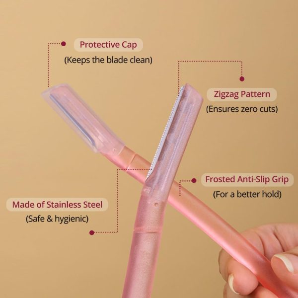 Carmesi Facial Razor for Women | Painless & Precision Face H... - Image 3