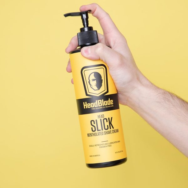 HeadBlade HeadSlick Shave Cream 8 oz for Smooth Headshaving ... - Image 3