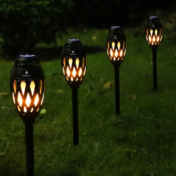 ANERIMST Outdoor Bluetooth Speaker with Flame Torch Light, f... - Image 2